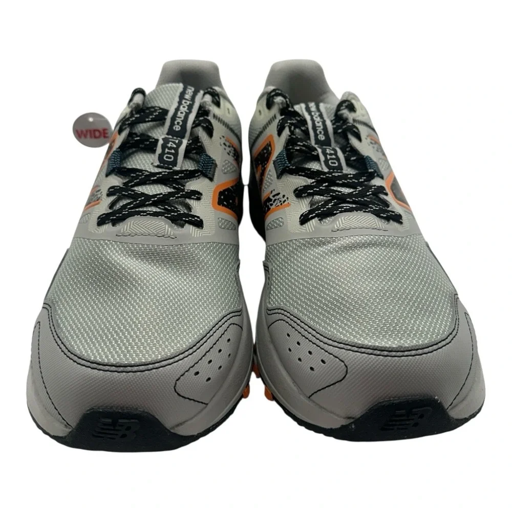 New Balance 410v8 Trail Running Shoes Men Sz 9.5‎ 4E WIDE Grey Sneakers MT410CA8